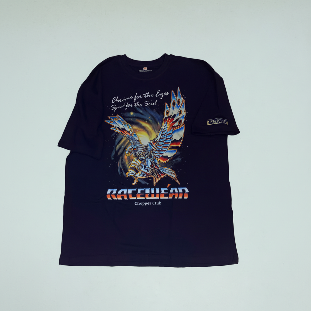 Chrome Eagle – Chopper Club Tee